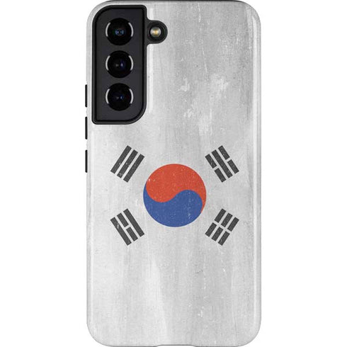 South Korean Flag Distressed Galaxy S22 Pro Case